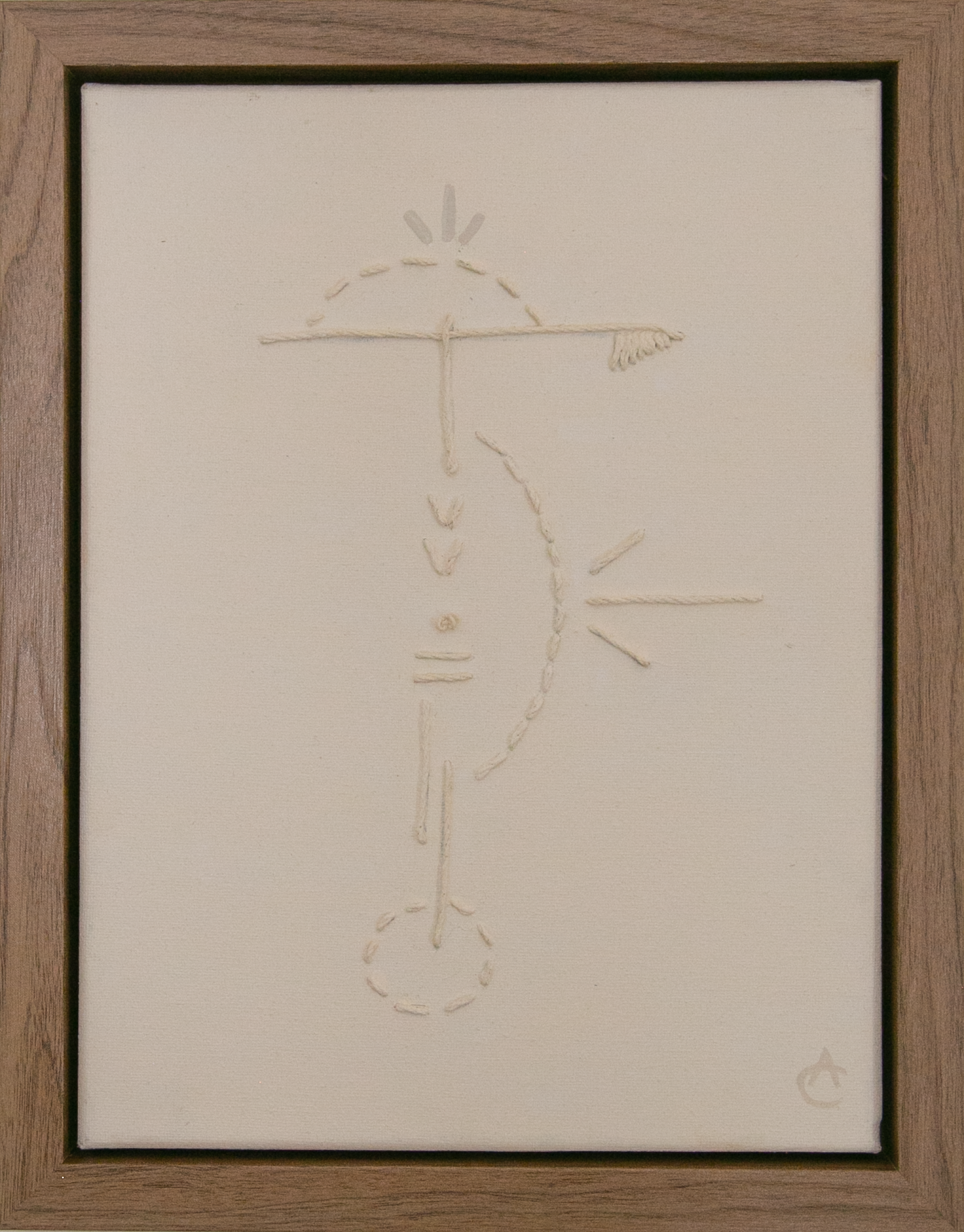 Threaded Symbols Line Art 002