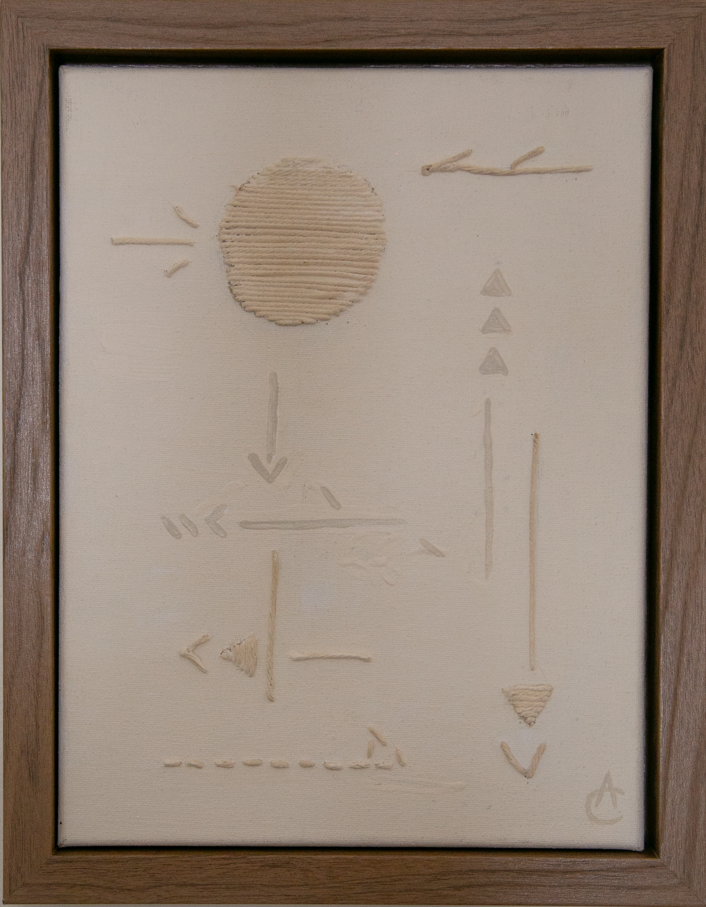 Threaded Symbols Line Art 001